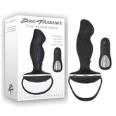 Zero Tolerance The Handyman 15.9cm USB Rechargeable Vibrating Anal Plug Black Butt Plugs - Vibrating